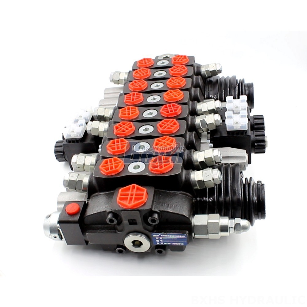 High Performance 8 Spool Directional Valve | Customizable for Hydraulic Systems main image